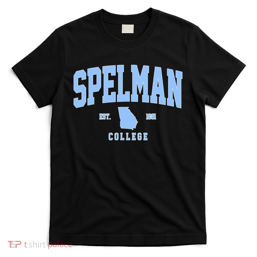 Spelman Arch Retro College Athletic Sports Outfits T-Shirt
