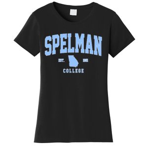 Spelman Arch Retro College Athletic Sports Outfits Women's T-Shirt