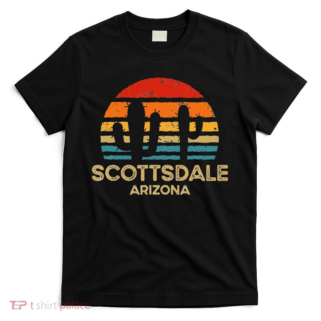 Scottsdale Arizona Retro Sunset T-Shirt