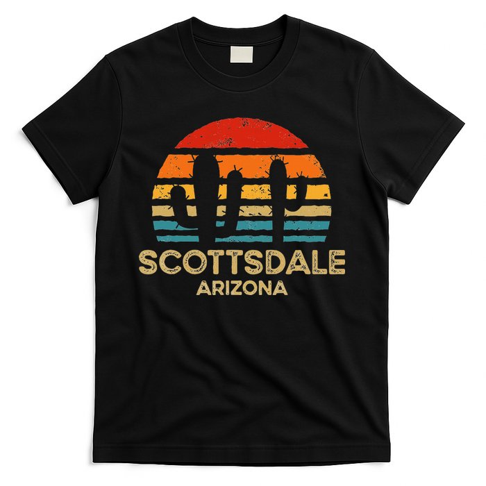 Scottsdale Arizona Retro Sunset T-Shirt