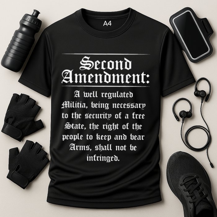 Second Amendment Rights Proud 2a Pro Gun Rights American Performance Shirt