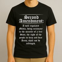 Second Amendment Rights Proud 2a Pro Gun Rights American T-Shirt