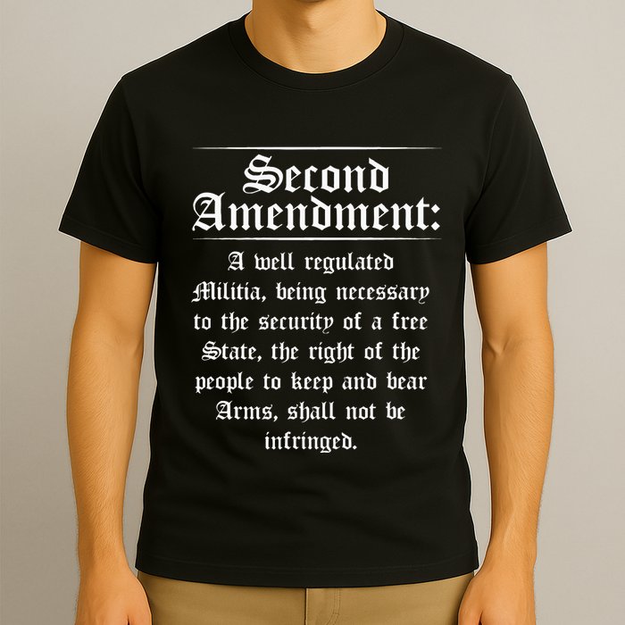 Second Amendment Rights Proud 2a Pro Gun Rights American T-Shirt