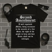 Second Amendment Rights Proud 2a Pro Gun Rights American T-Shirt