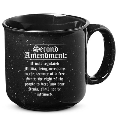 Second Amendment Rights Proud 2a Pro Gun Rights American 15oz Campfire Ceramic Mug