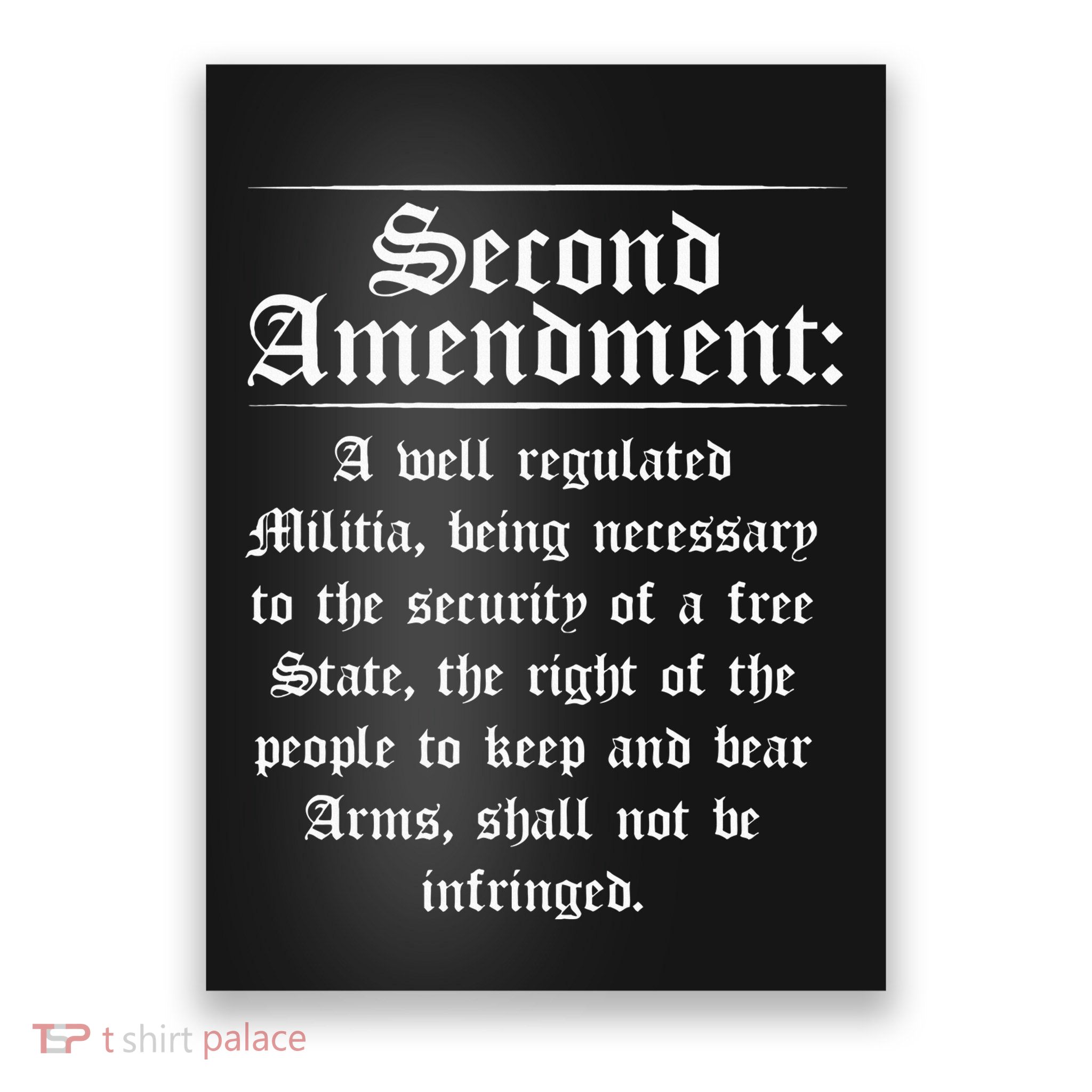 Second Amendment Rights Proud 2a Pro Gun Rights American Poster