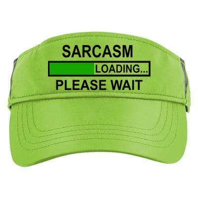 Sarcasm Loading Please Wait Adult Drive Performance Visor