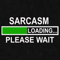Sarcasm Loading Please Wait Ladies PosiCharge Tri-Blend Wicking Tank