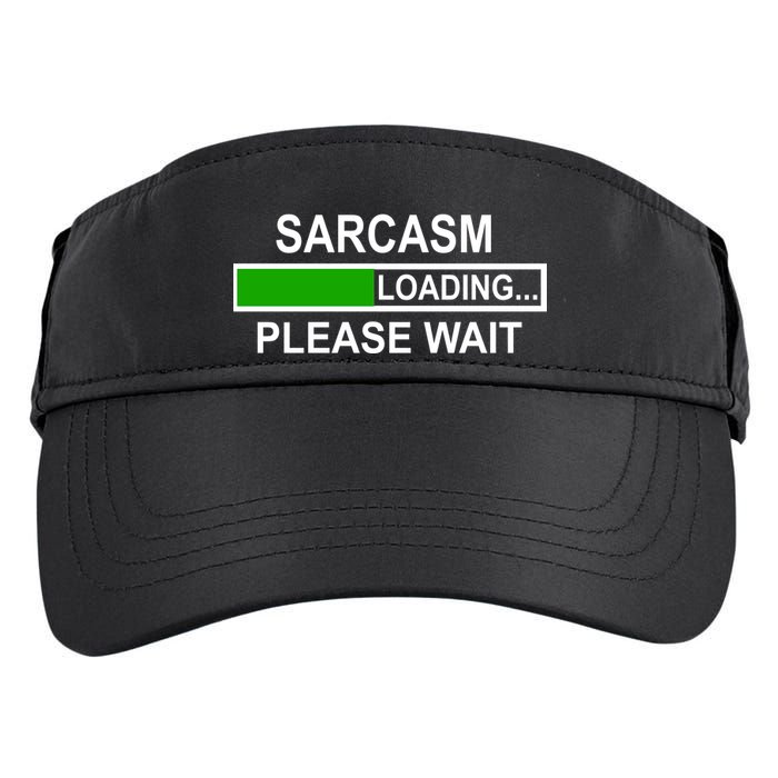 Sarcasm Loading Please Wait Adult Drive Performance Visor