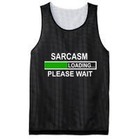 Sarcasm Loading Please Wait Mesh Reversible Basketball Jersey Tank