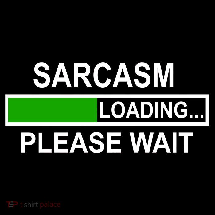 Sarcasm Loading Please Wait Magnet
