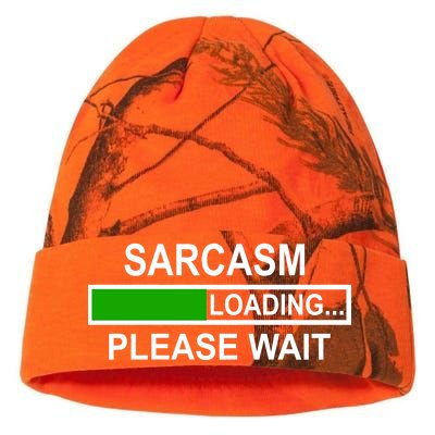 Sarcasm Loading Please Wait Kati Licensed 12" Camo Beanie