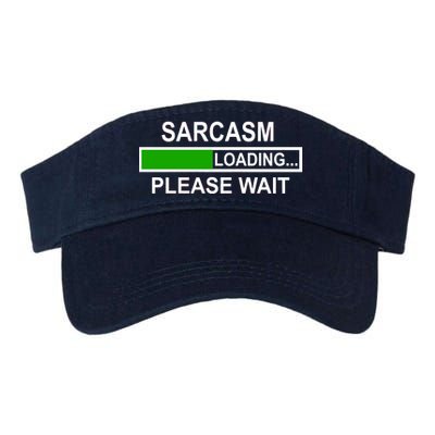 Sarcasm Loading Please Wait Valucap Bio-Washed Visor