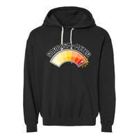 Sarcasm Meter High Garment-Dyed Fleece Hoodie