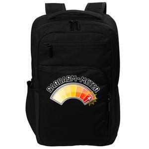 Sarcasm Meter High Impact Tech Backpack