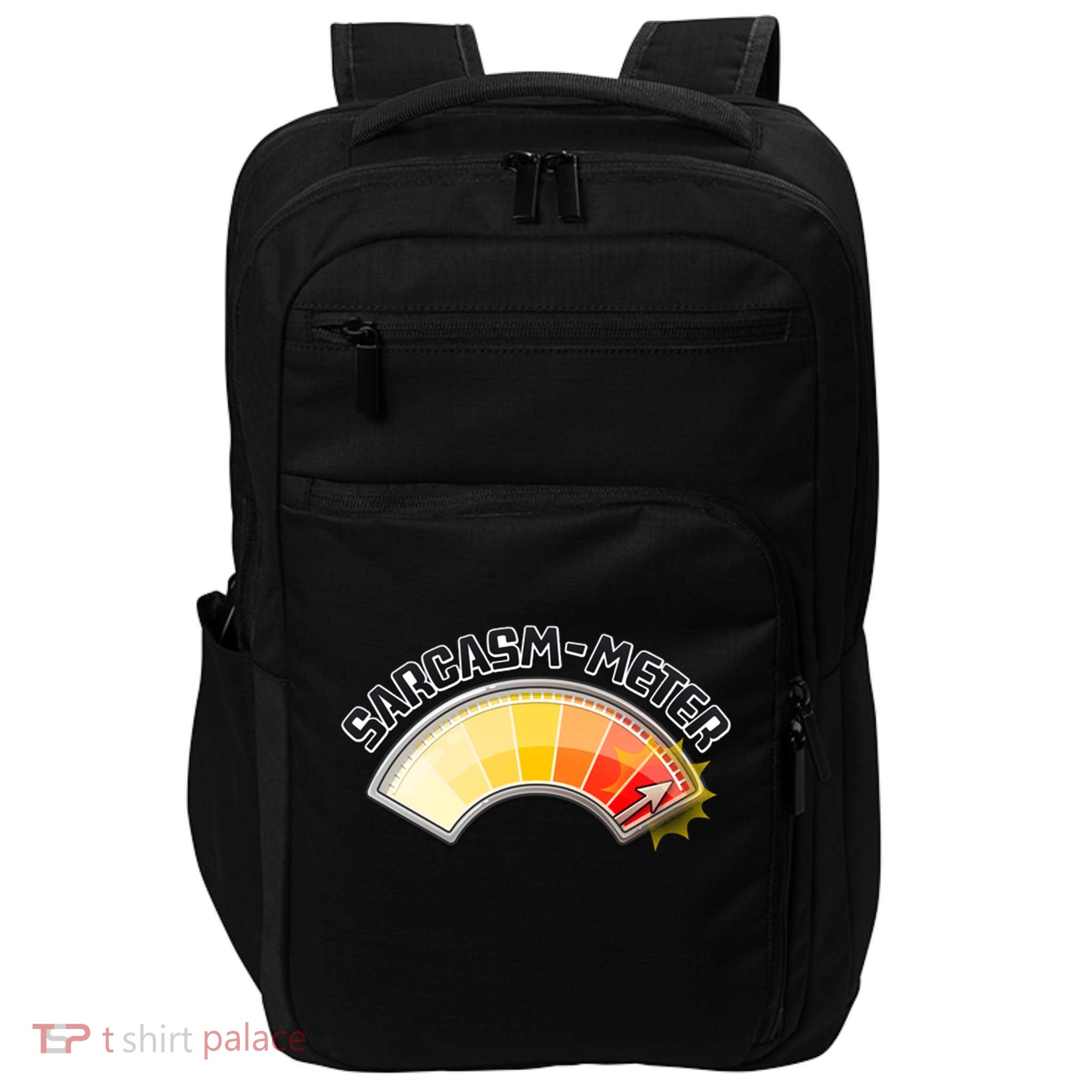 Sarcasm Meter High Impact Tech Backpack