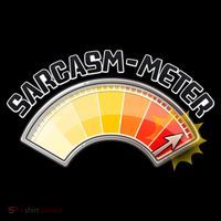 Sarcasm Meter High Backpack