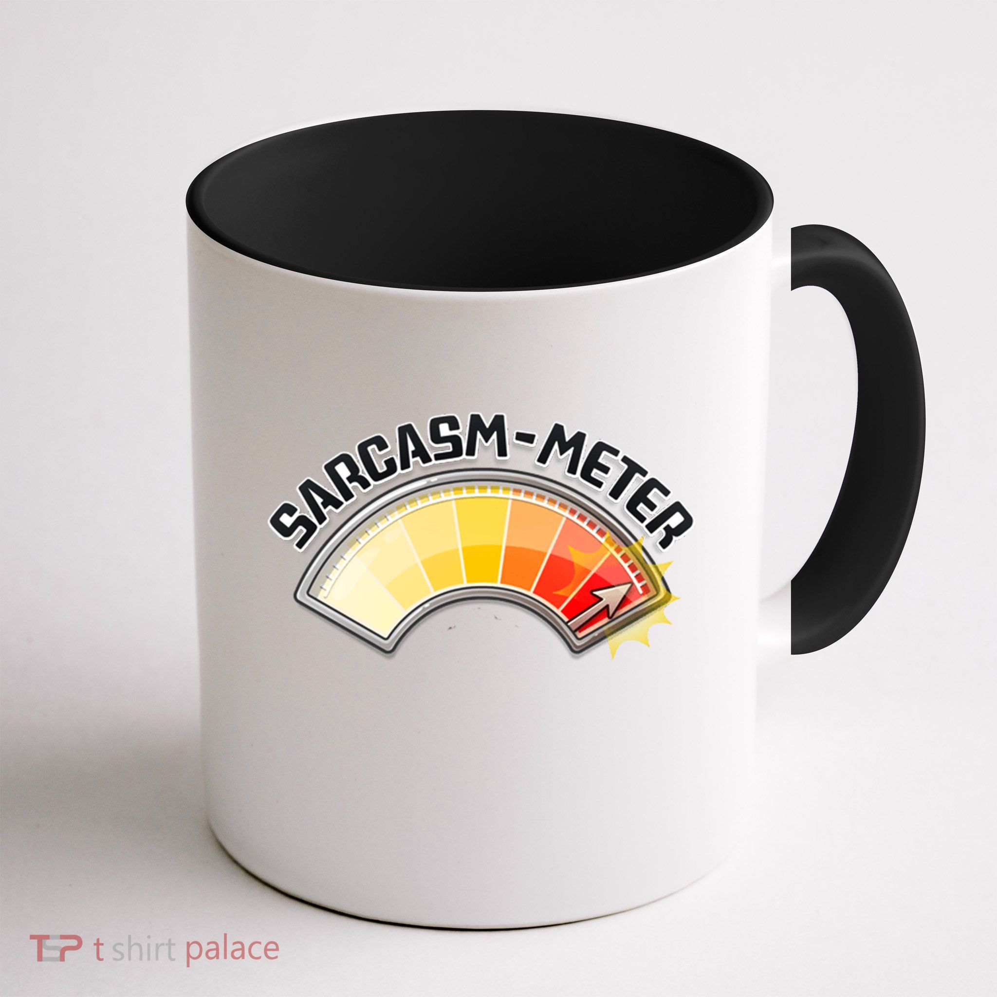 Sarcasm Meter High Mug