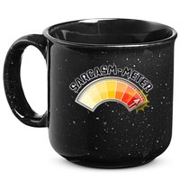 Sarcasm Meter High 15oz Campfire Ceramic Mug