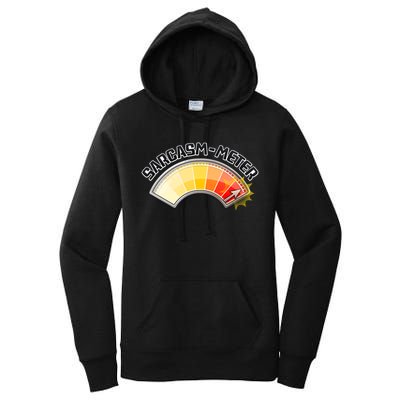 Sarcasm Meter High Women's Pullover Hoodie