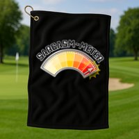 Sarcasm Meter High Golf Towel