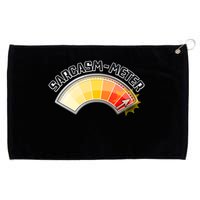 Sarcasm Meter High Grommeted Golf Towel