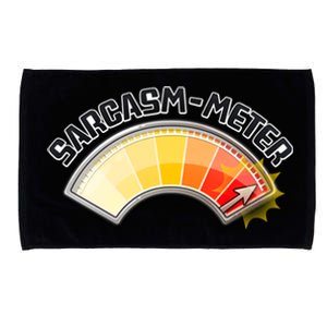 Sarcasm Meter High Microfiber Hand Towel