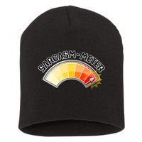 Sarcasm Meter High Short Acrylic Beanie