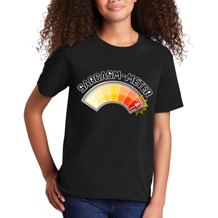 Sarcasm Meter High Kids T-Shirt
