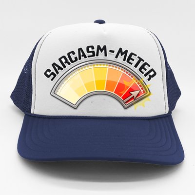 Sarcasm Meter High Trucker Hat