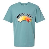 Sarcasm Meter High Sueded Cloud Jersey T-Shirt