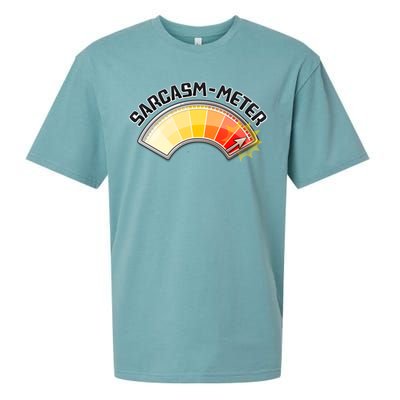 Sarcasm Meter High Sueded Cloud Jersey T-Shirt