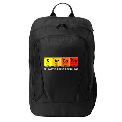 Sarcasm Primary Elements of Humor City Backpack