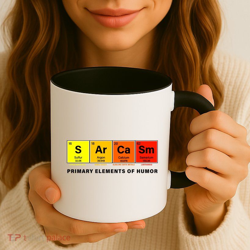Sarcasm Primary Elements of Humor Mug