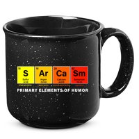 Sarcasm Primary Elements of Humor 15oz Campfire Ceramic Mug