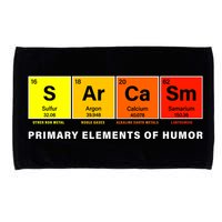 Sarcasm Primary Elements of Humor Microfiber Hand Towel