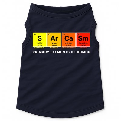 Sarcasm Primary Elements of Humor Doggie Tank