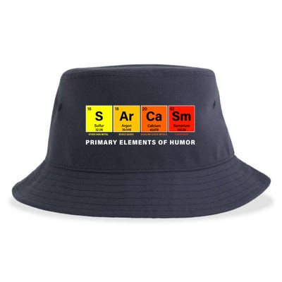 Sarcasm Primary Elements of Humor Sustainable Bucket Hat