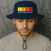 Sarcasm Primary Elements of Humor Bucket Hat