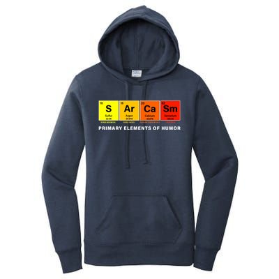 Sarcasm Primary Elements of Humor Women's Pullover Hoodie