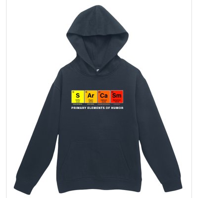 Sarcasm Primary Elements of Humor Urban Pullover Hoodie