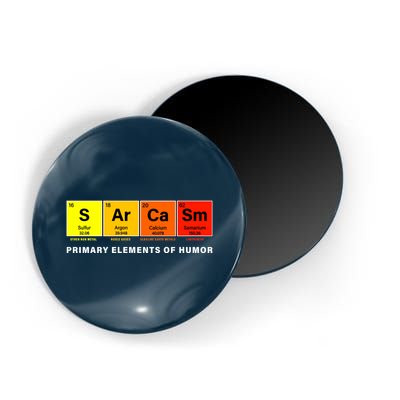 Sarcasm Primary Elements of Humor Magnet