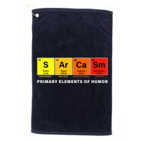 Sarcasm Primary Elements of Humor Golf Towel