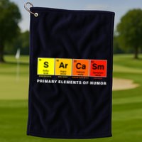 Sarcasm Primary Elements of Humor Golf Towel