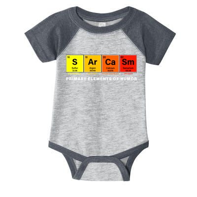 Sarcasm Primary Elements of Humor Infant Baby Jersey Bodysuit