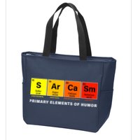 Sarcasm Primary Elements of Humor Zip Tote Bag
