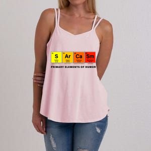 Sarcasm Primary Elements of Humor Women's Strappy Tank