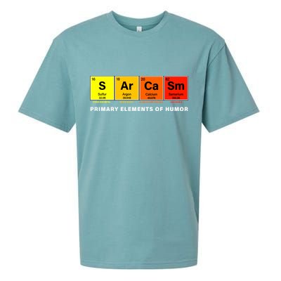Sarcasm Primary Elements of Humor Sueded Cloud Jersey T-Shirt