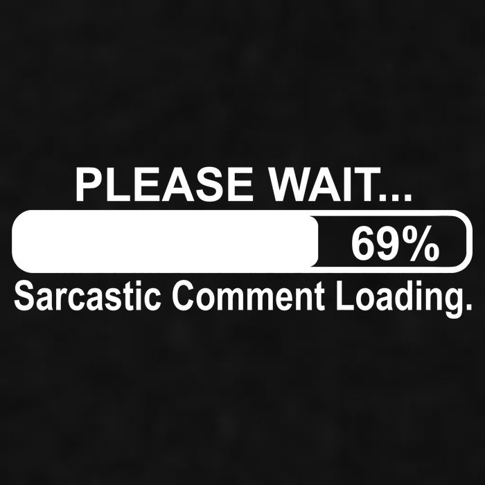 Sarcastic Comment Loading Ladies PosiCharge Tri-Blend Wicking Tank
