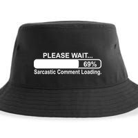 Sarcastic Comment Loading Sustainable Bucket Hat